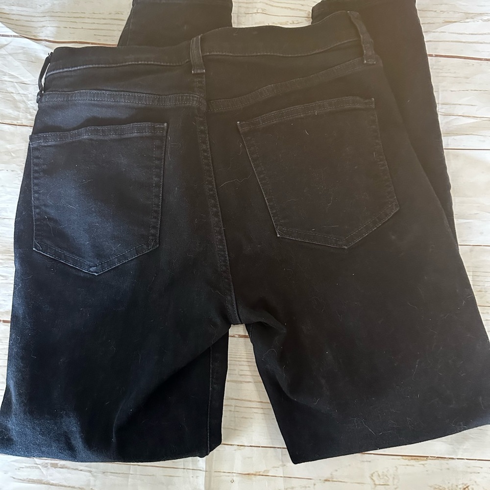 Gap black skinny jeans